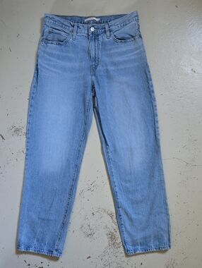 Levi's 94 Baggy Jeans Women's Size 30 Light Blue Wash